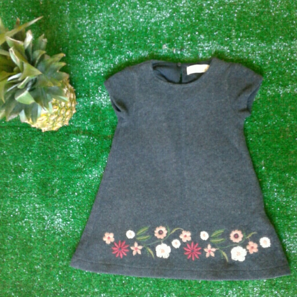 Zara girls soft collection cashmere dress