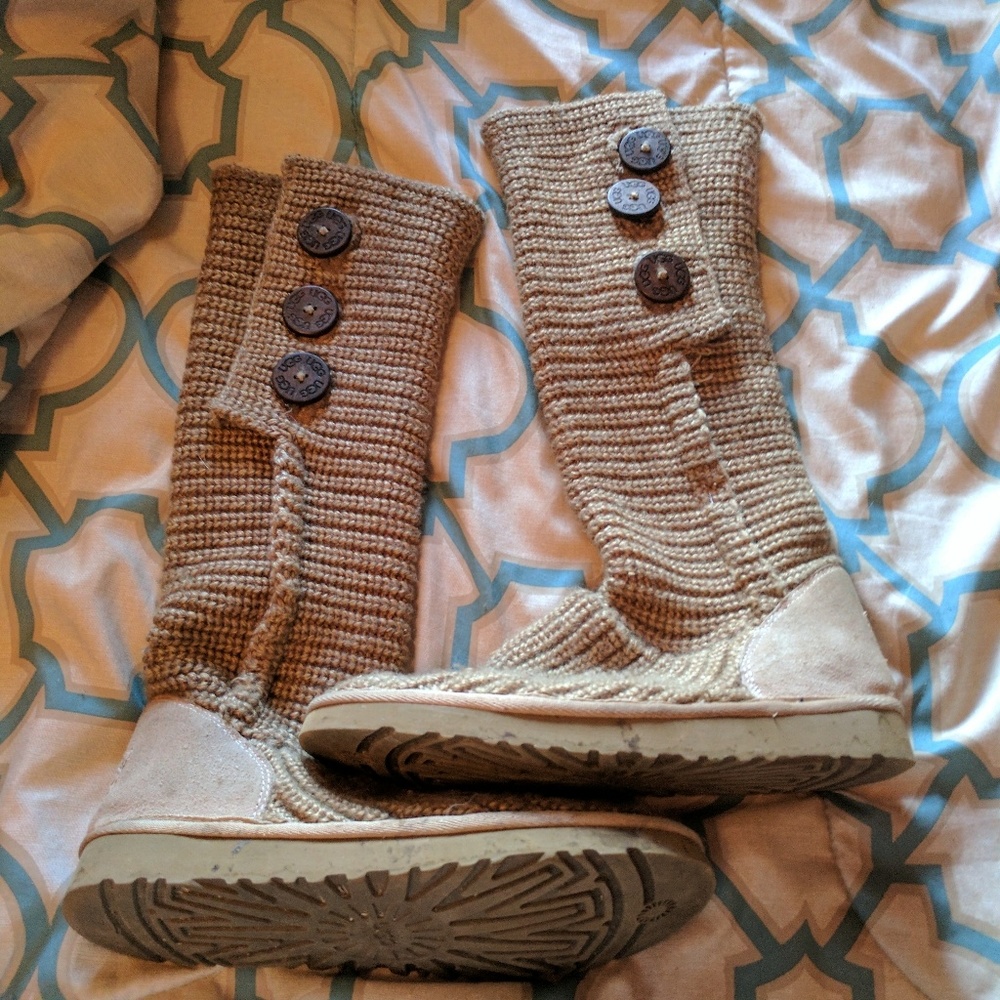 Authentic UGG sweater boots.