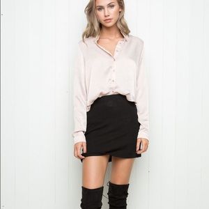 New brandy melville Minou button up shirt top