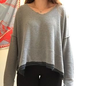 Free People Oversized Boxy Sweater