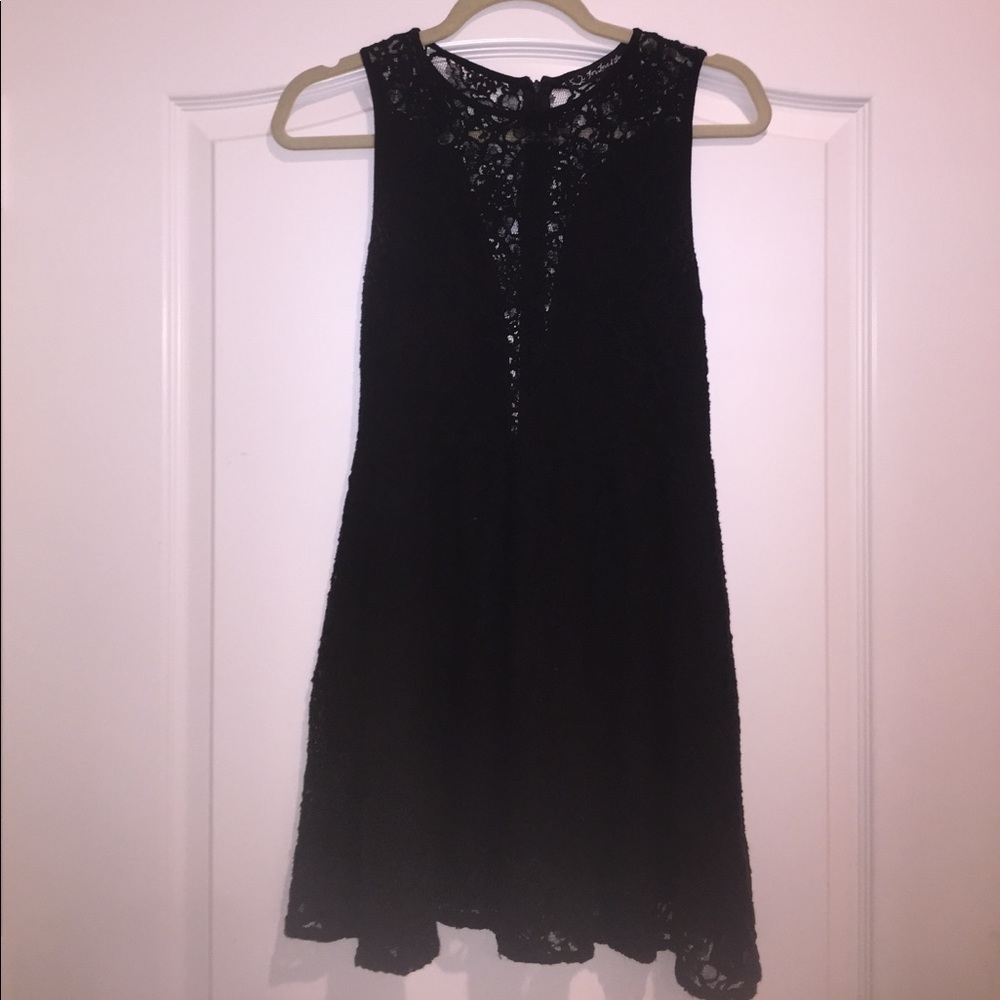 Black lace For Love & Lemons dress