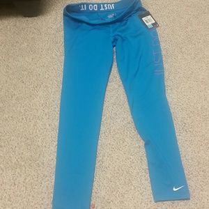 Nike Pro Combat Fitted Therma-fit leggings Teal