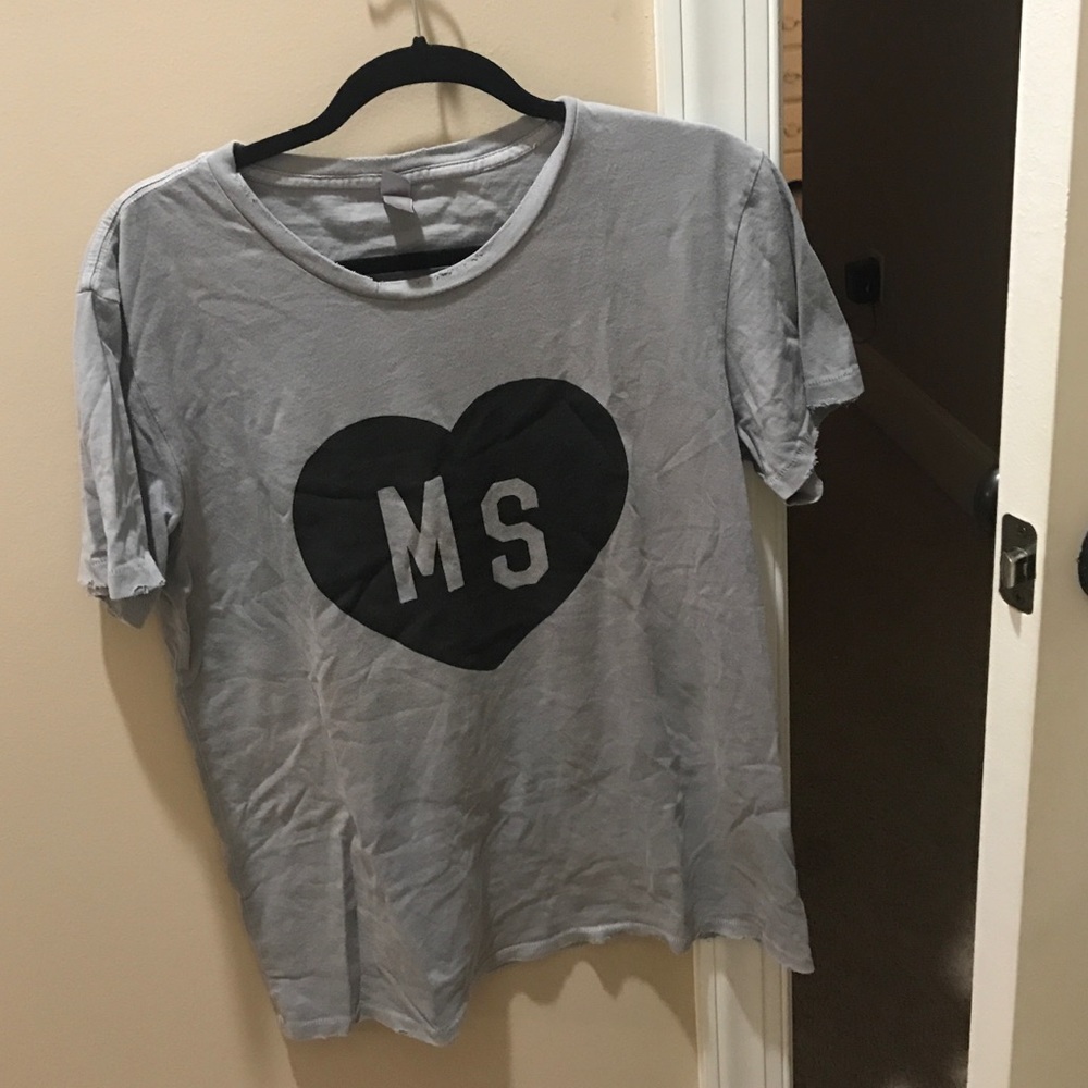 Heart MS Mississippi Tshirt