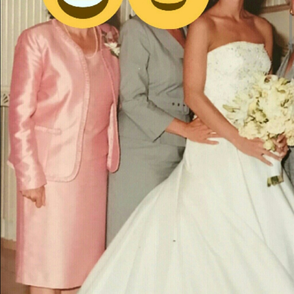 Pink Suit Skirt