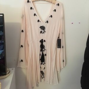 Sheer boho dress