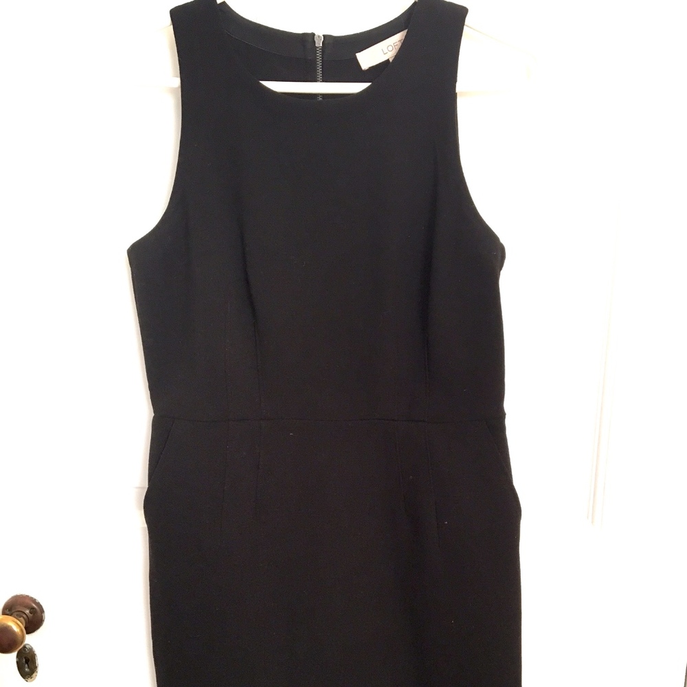NWT Black Classic Sheath Dress