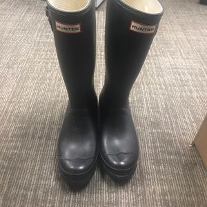 Kids Hunter boots.