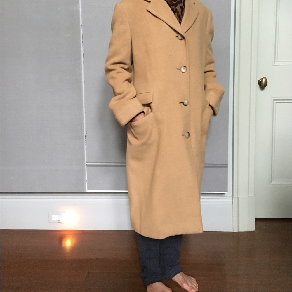 Ralph Lauren Classic Camel Hair Coat