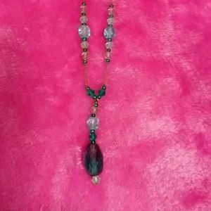 💐Beaded necklace with beautiful colors💐