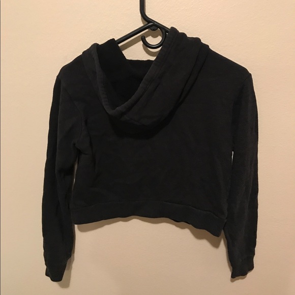 Forever 21 Sell Out Crop Sweater Grey - Picture 3 of 4