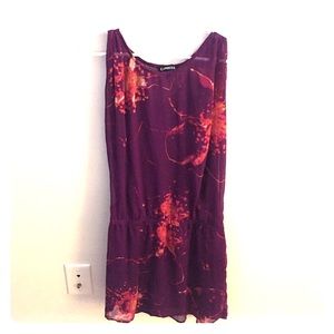 Express purple dress