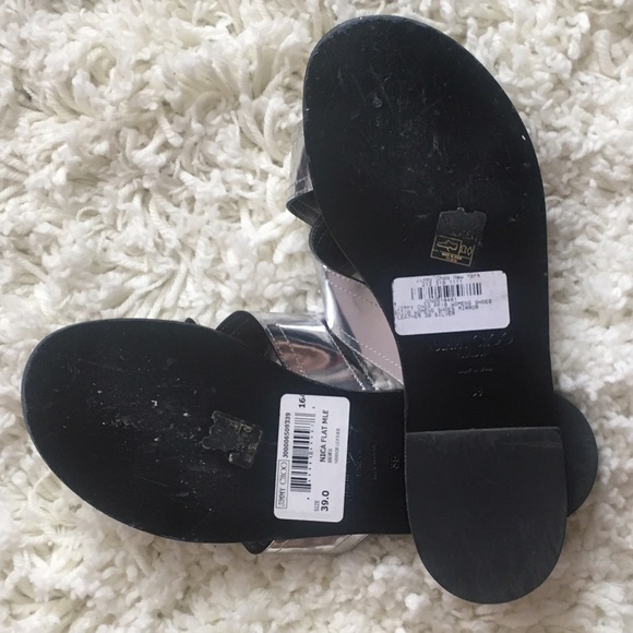 💥SOLD💥 NEW: Jimmy Choo Silver Mirror Sandal - Picture 4 of 8