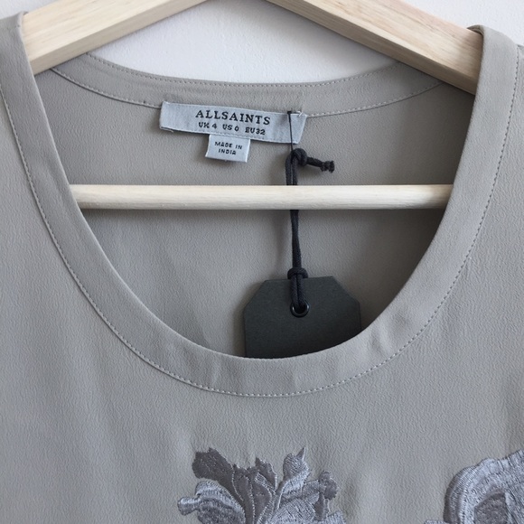ALL SAINTS Nathalia Embroidered Tee - Picture 3 of 6