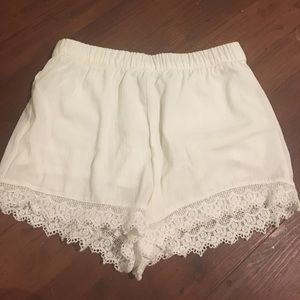 White shorts