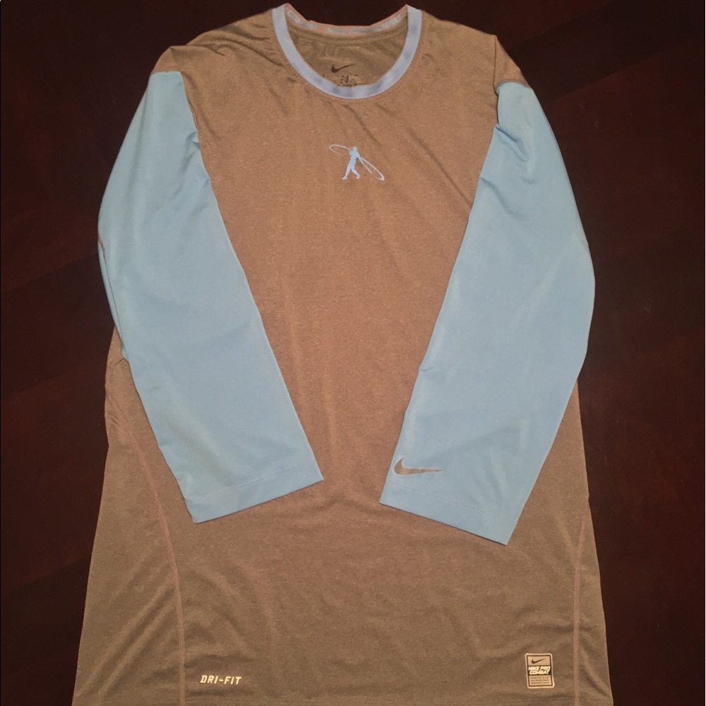 Nike Men Swingman 3/4 Sleeve Baseball Drifit Shirt