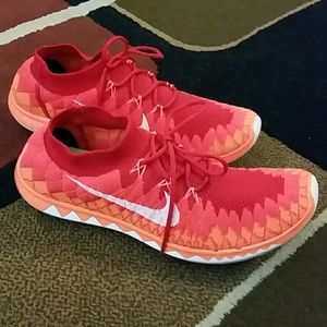 Nike Free Flyknit 3.0 running shoes