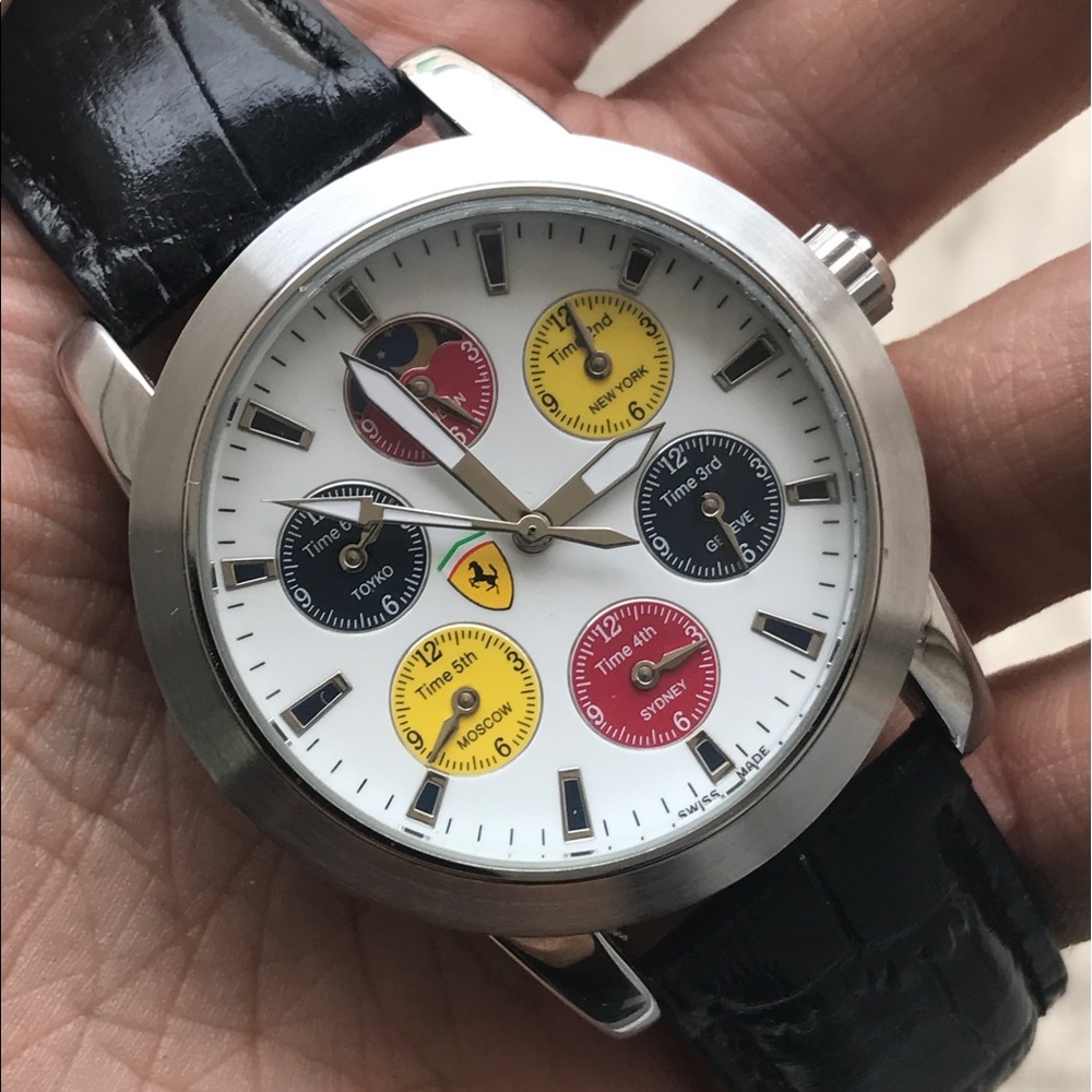 Ferrari watch stainless steel