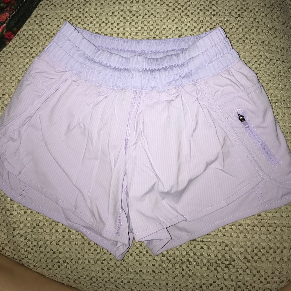 Size 4 purple Lulu shorts