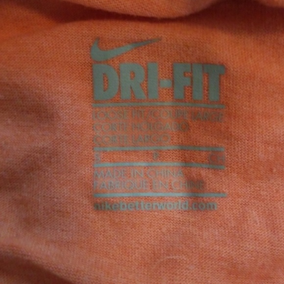 Orange Nike dri fit tee - Picture 2 of 5