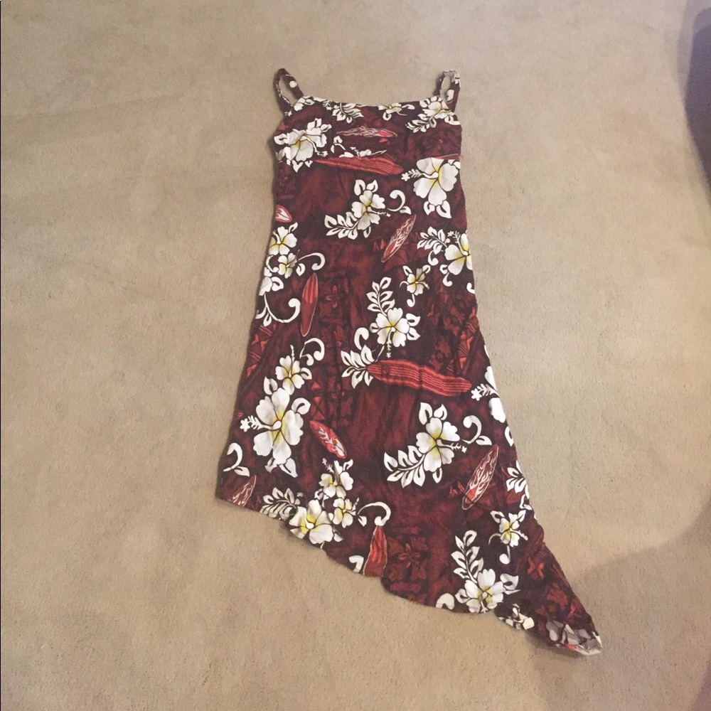 Sundress small worn once open back with bow