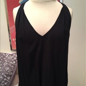 Ella Moss Black Halter Tank Top size medium