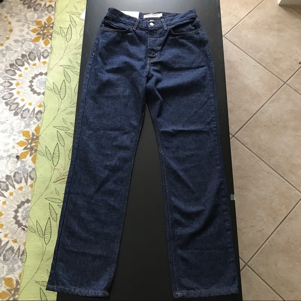 American Apparel Straight Leg Jean NWT RARE - Picture 4 of 7
