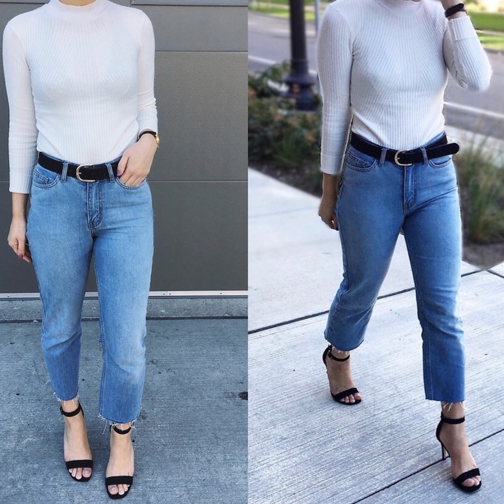 American Apparel Straight Leg Jean NWT RARE - Picture 6 of 7
