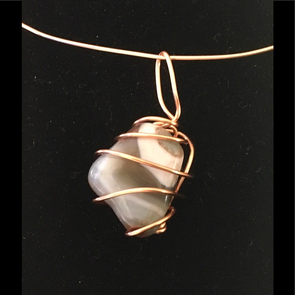 🌹Fabulous Tiger’s Eye with Copper Choker!