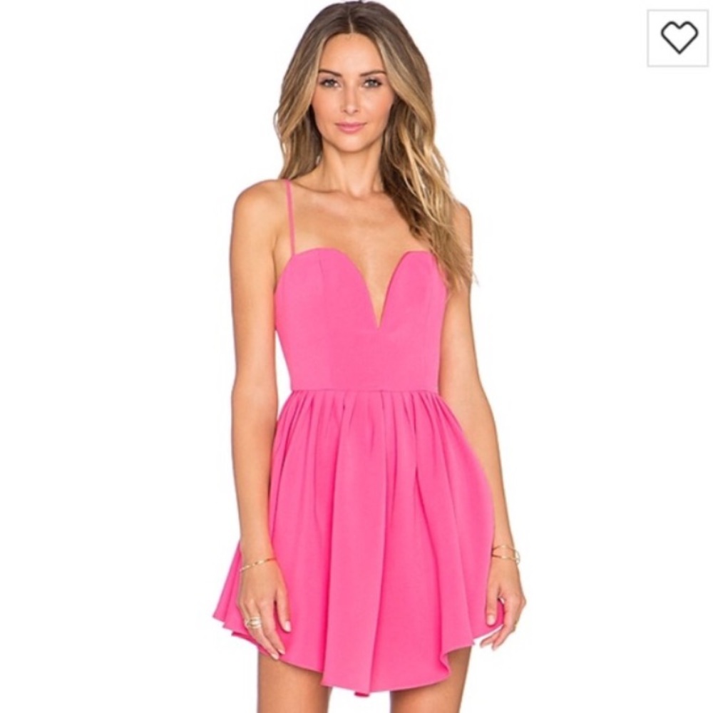 NBD Now & Forever dress in pink