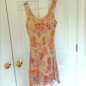 Yellow Floral Spring Dress