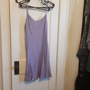 Purple sundress