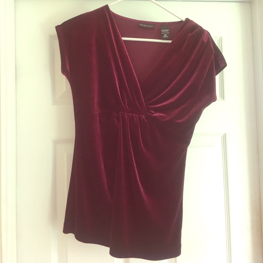 BNWOT velvet top