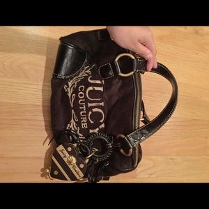 ✨✨✨Juicy Couture Black Velour Handbag✨✨✨