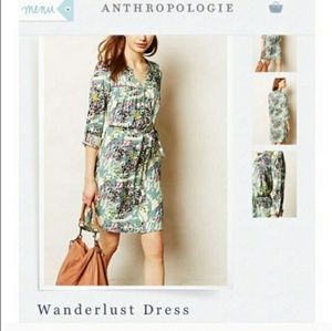 Anthro Wanderlust Shirtdress