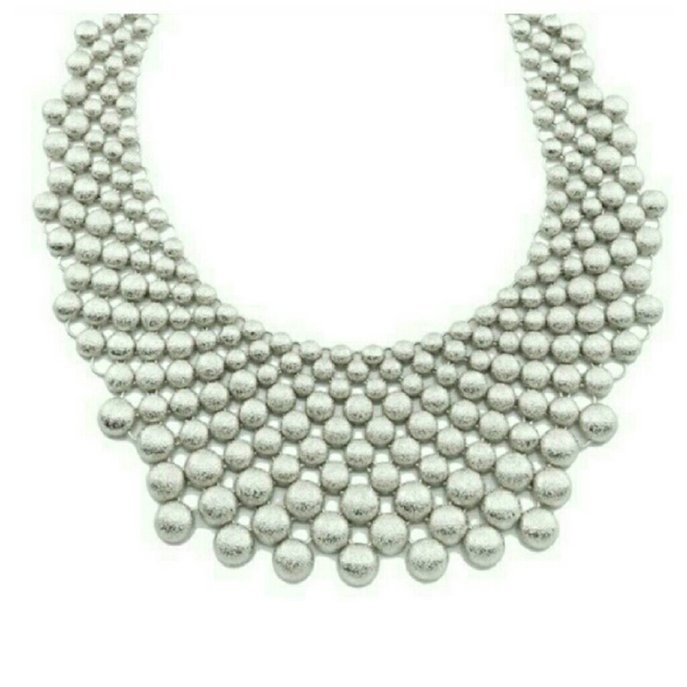 "Star" Silver Firework Necklace