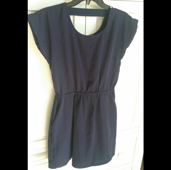 Pink Rose, Navy blue dress - Picture 3 of 5