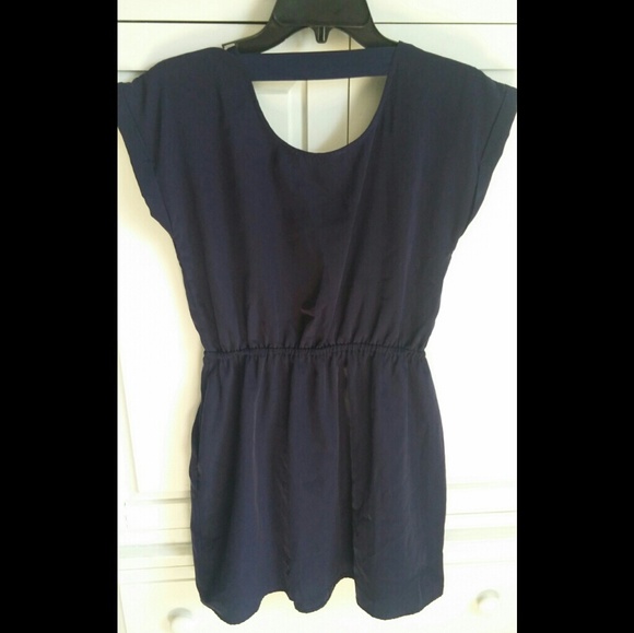 Pink Rose, Navy blue dress - Picture 5 of 5