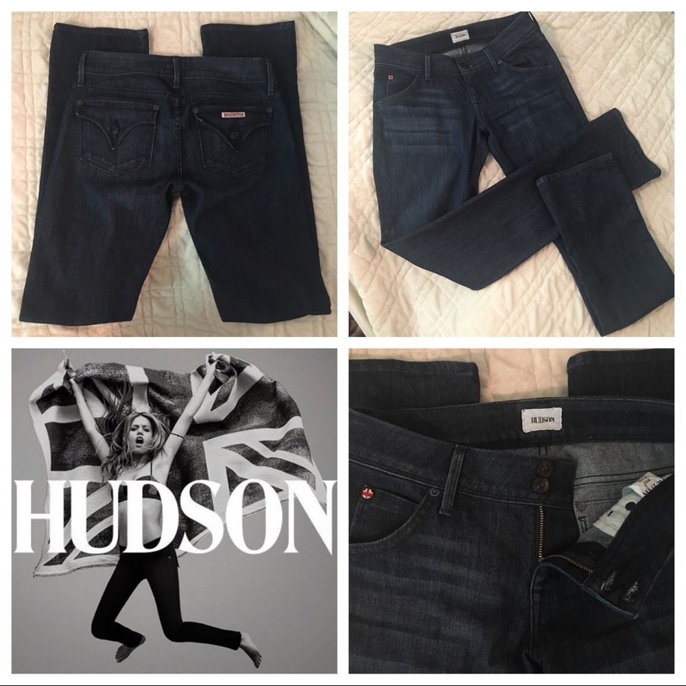 Hudson jeans dark wash Bootcut sz 27