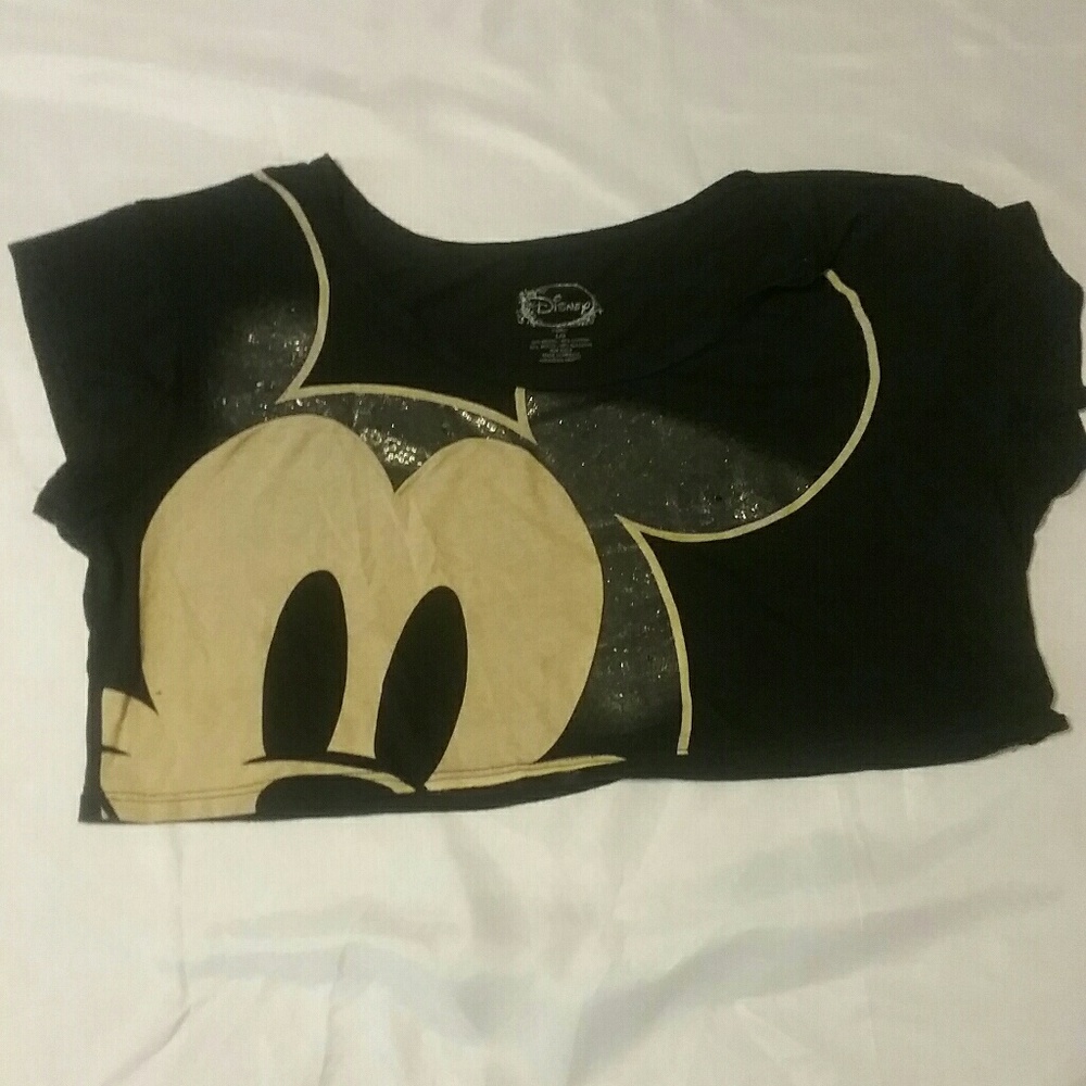 Mickey mouse crop top