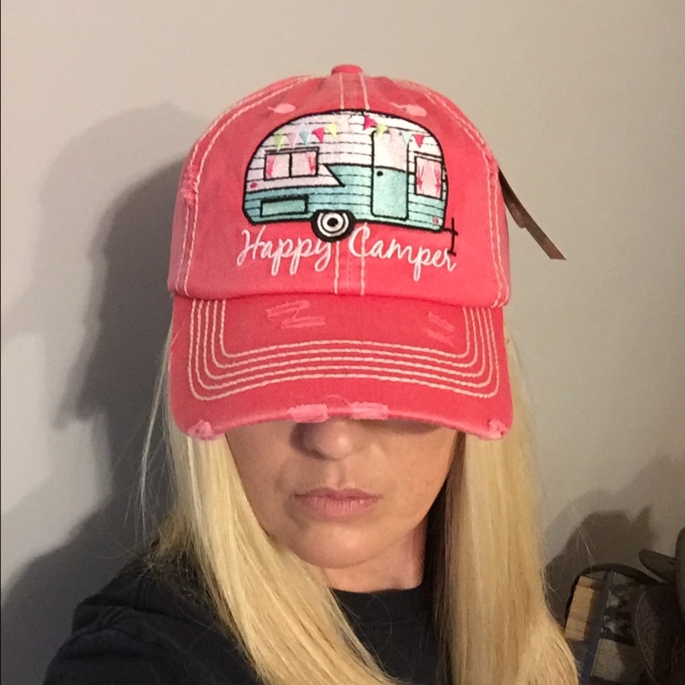 🆕 Happy Camper Hat - Picture 3 of 4