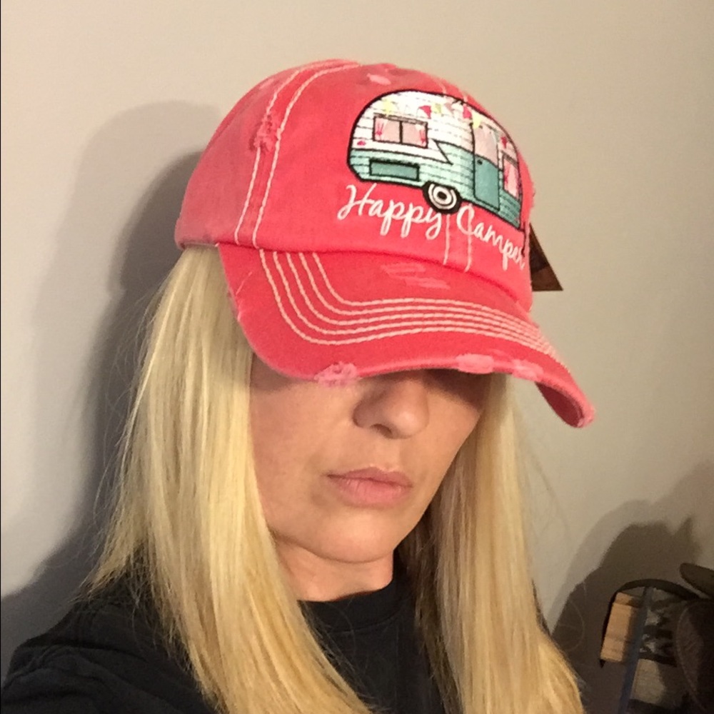 🆕 Happy Camper Hat - Picture 2 of 4