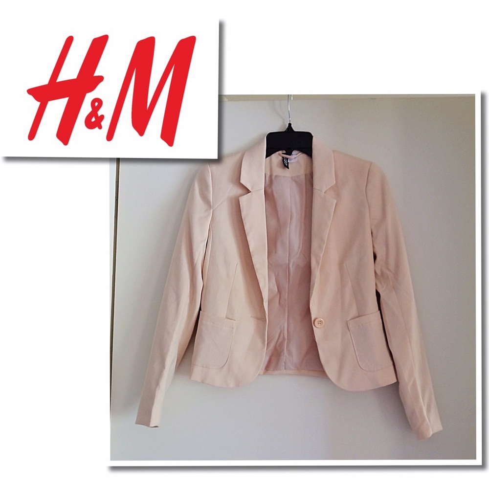 NWOT H&M Nude Blazer
