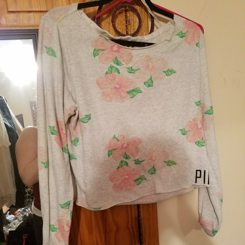floral PINK shirt