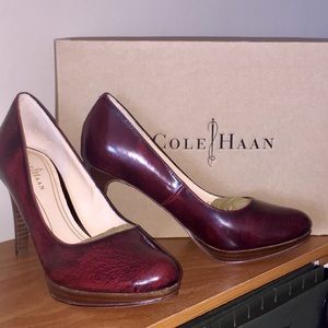 Cole Haan Chelsea Pump Tawny Port 5.5 LAST LIST