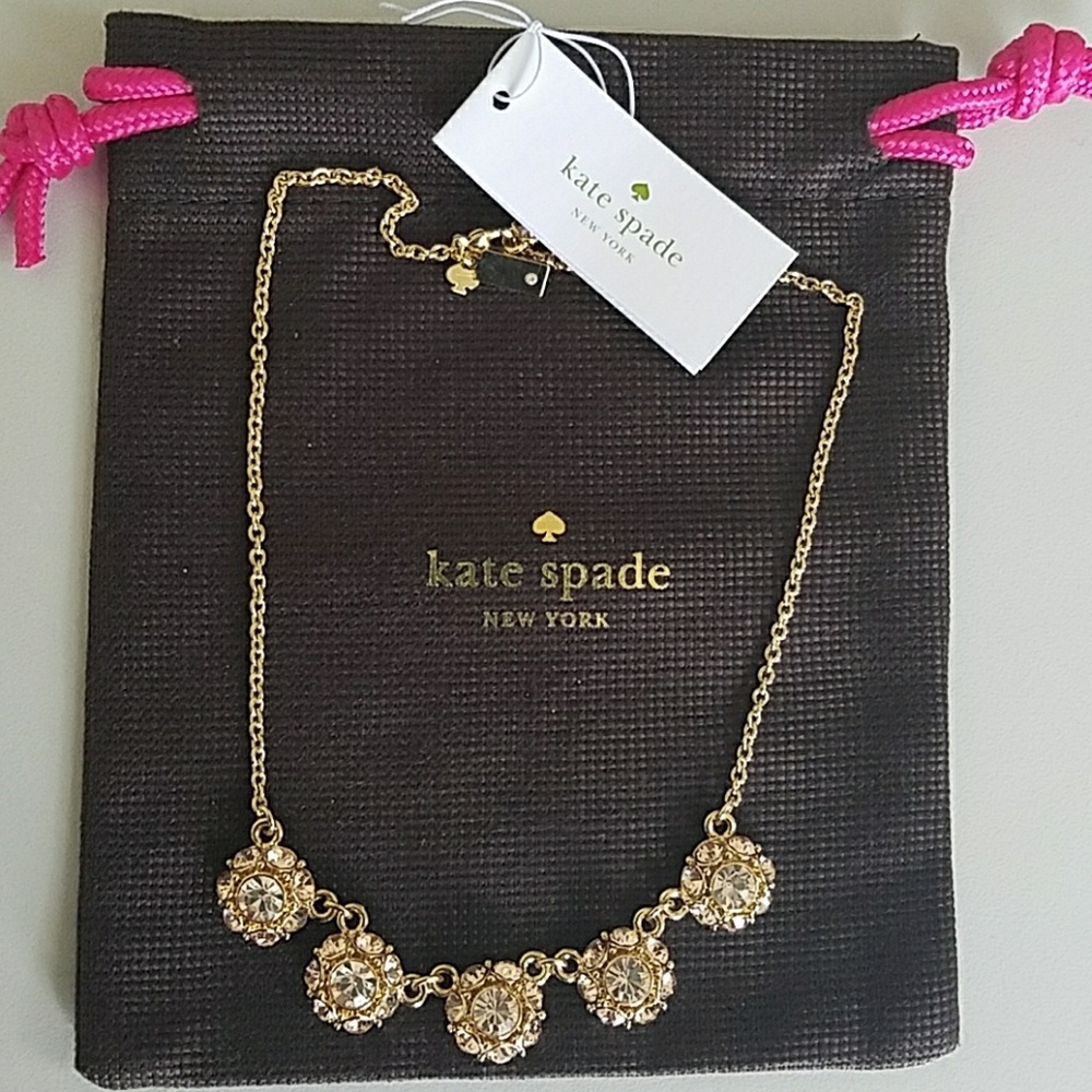 NWT Kate Spade Necklace Gold