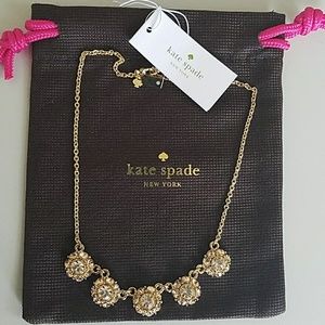 NWT Kate Spade Necklace Gold