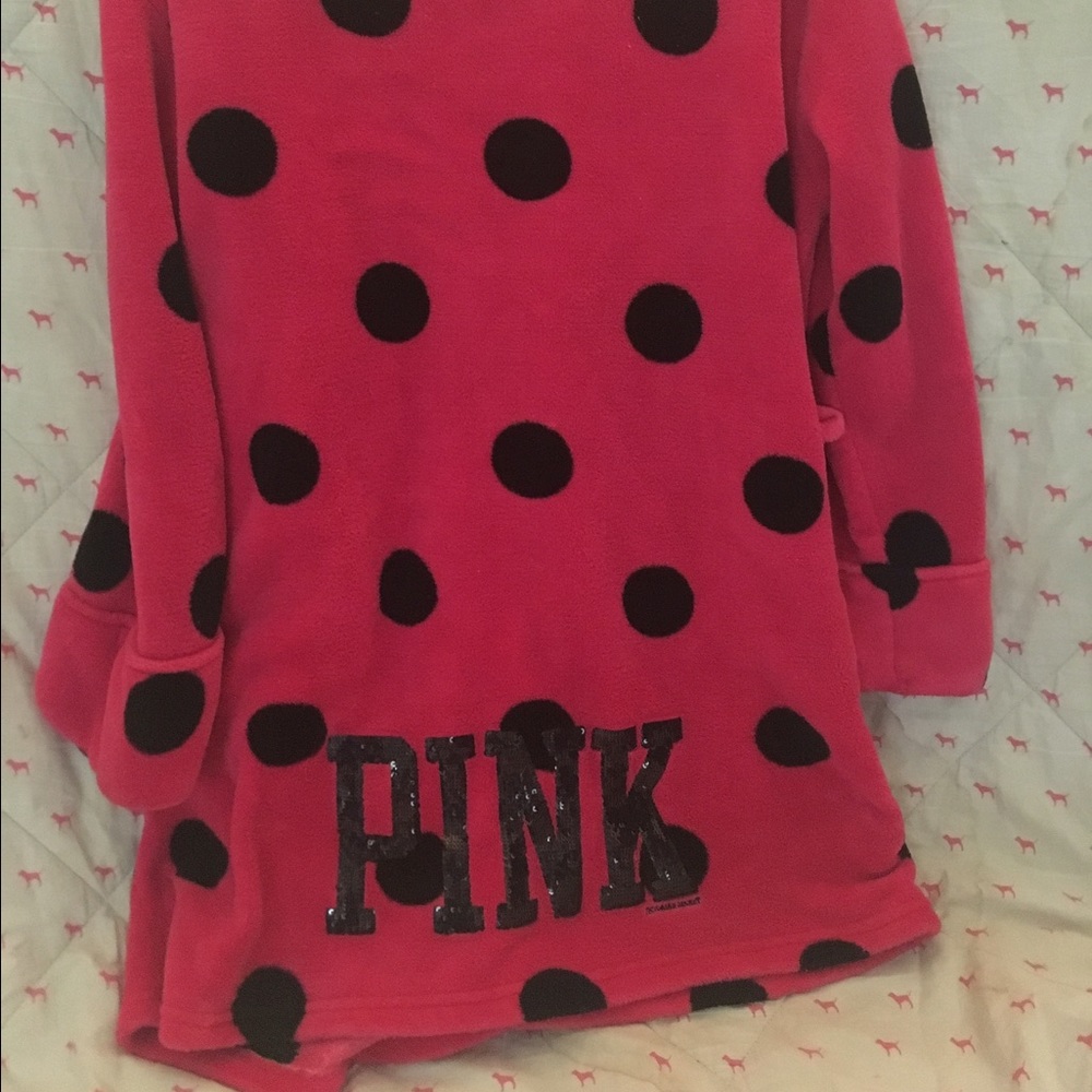 Victoria secret pink robe