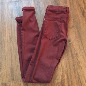 Zara Maroon Pants