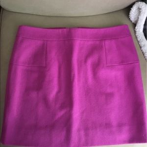 J. Crew pink pencil skirt