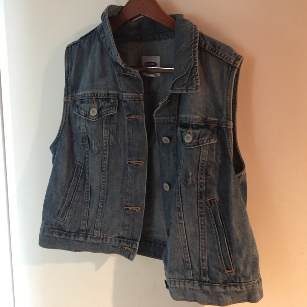 Denim vest